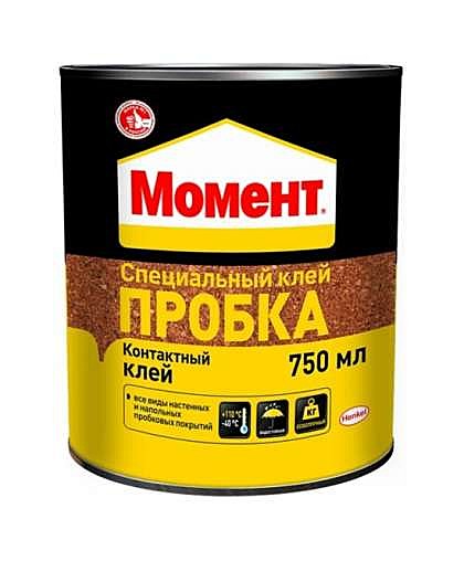 Клей Момент Пробка 750мл 