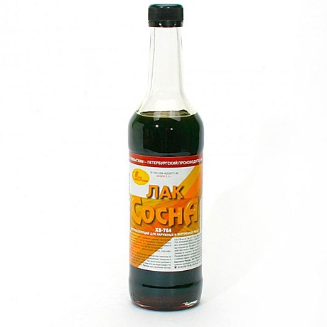 Лак ХВ-784 СОСНА  (0,5 кг)
